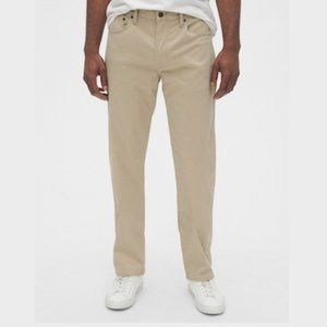 Gap Khaki Straight Leg Pants